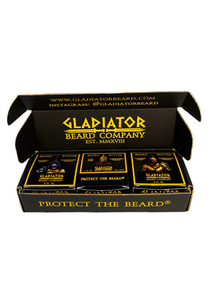 Gladiator Beard Butter Box Set